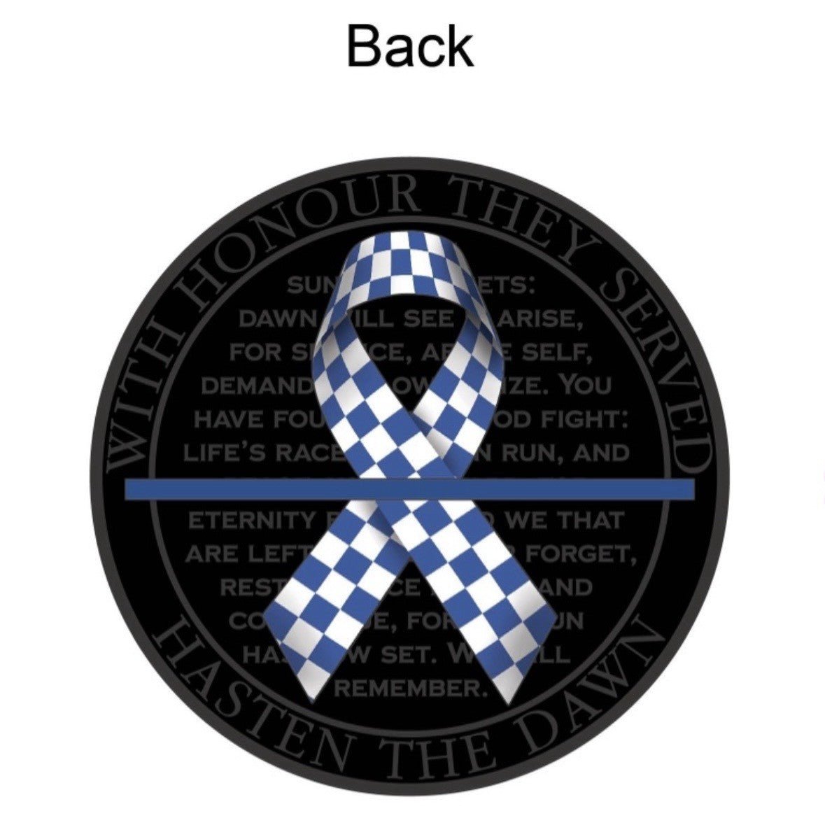 PRE-ORDER - Hasten the Dawn Challenge Coin